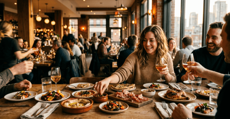 Plated dishes at one of the best new restaurants Toronto 2026 diners are booking during Summerlicious